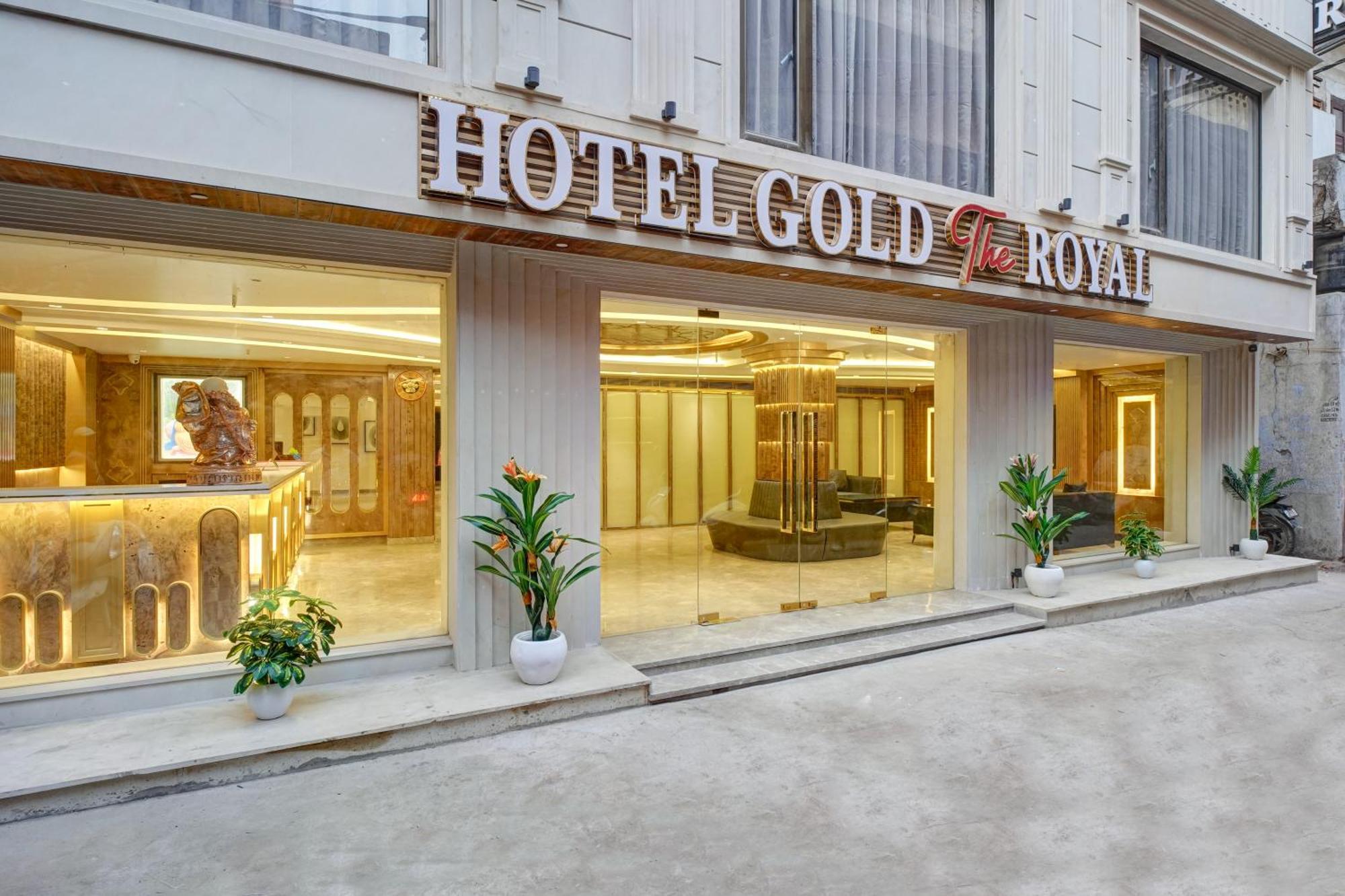 Newly Built Gold The Royal With Rooftop Restaurant - 2Mins Walk From New Delhi Rail Station & 5Mins From Connaught Place Eksteriør bilde